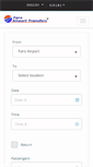 Mobile Screenshot of faroairporttransfers.com